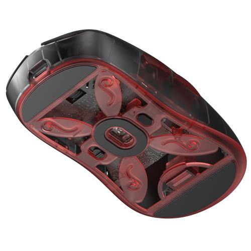 En ucuz RAMPAGE Kablosuz Siyah 24000 DPI 3311 Sensor Şarjlı Huano Switch Kablosuz Gaming Oyuncu Mouse 